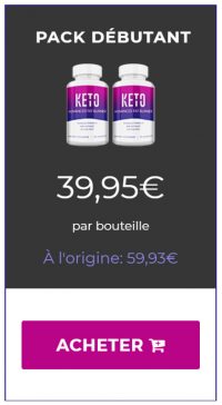 Pack Débutant - Keto Advanced France - Offre Exclusive!